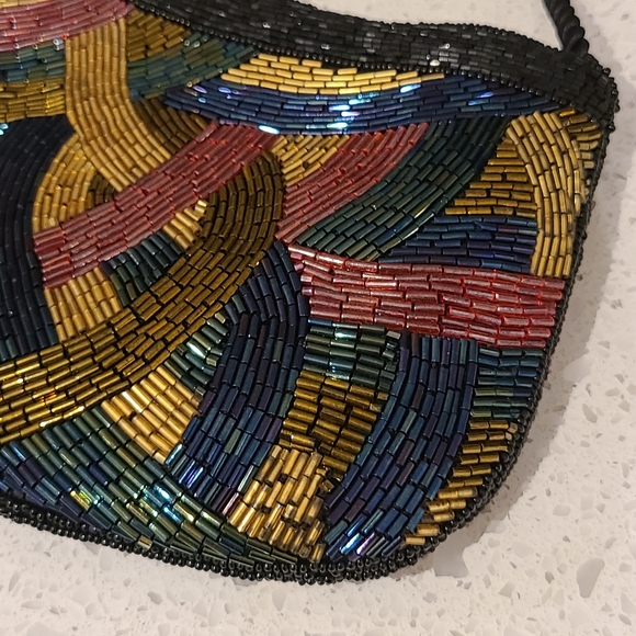 Beaded Crossbody Bag - Picture 2 of 4